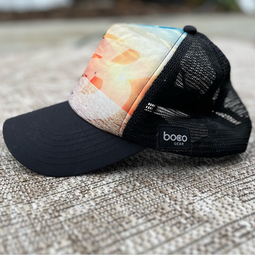 New Balance hat BOCO Gear Trucker Running hat